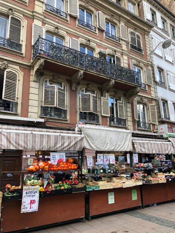 Le Corbeau - Grand Appartement Strasbourg Centre, Calme Buitenkant foto
